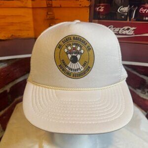 Santa Barbara Bowling Association Championships 1992 Vintage Snapback Hat Cap